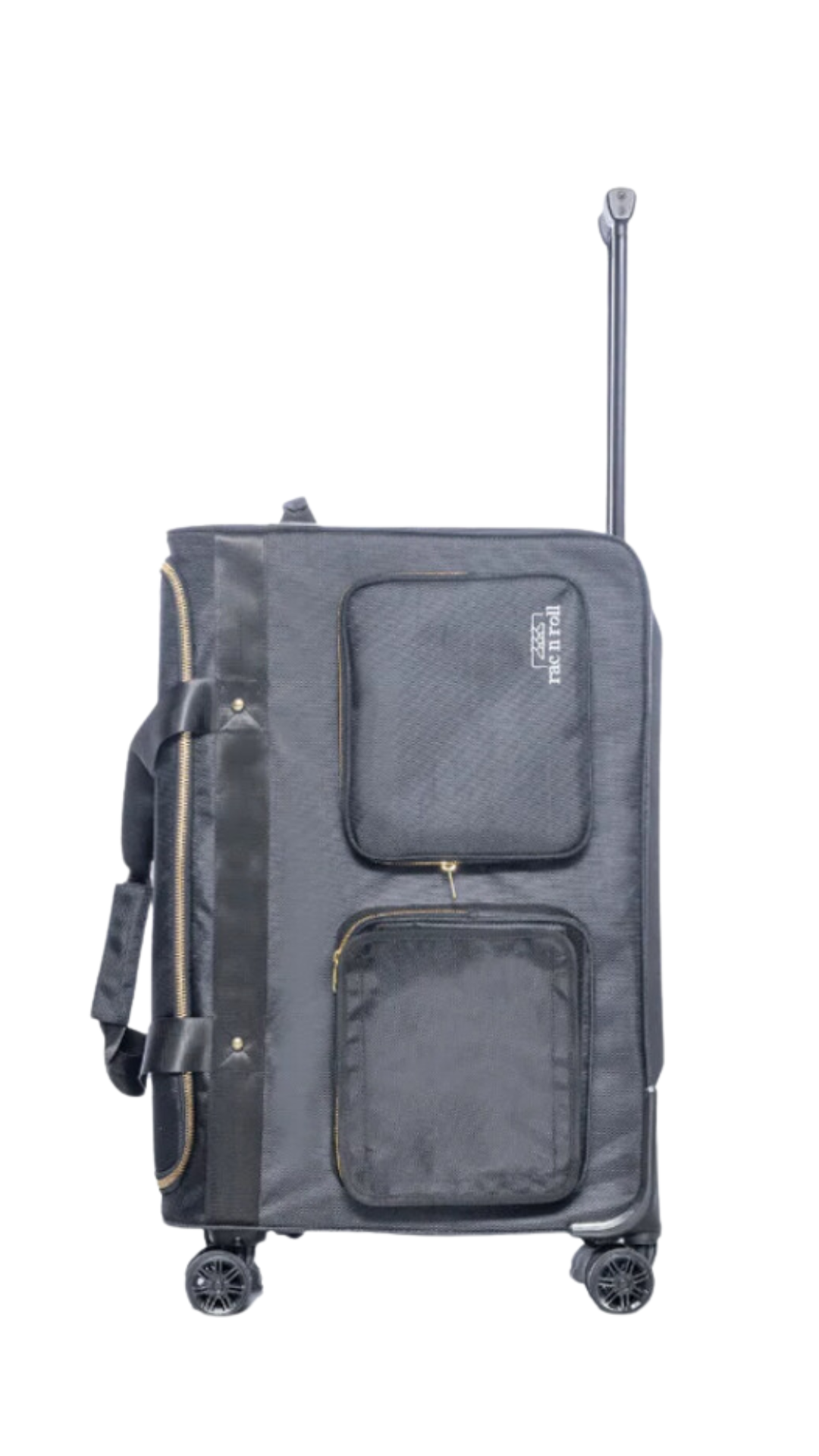 Medium Duffel with Built In Rack side view