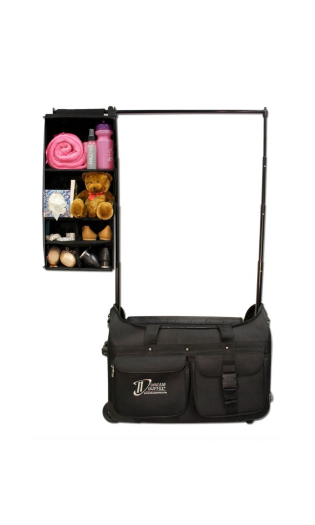 8.5 Inch Garment Rack Extension adding extra hanging space