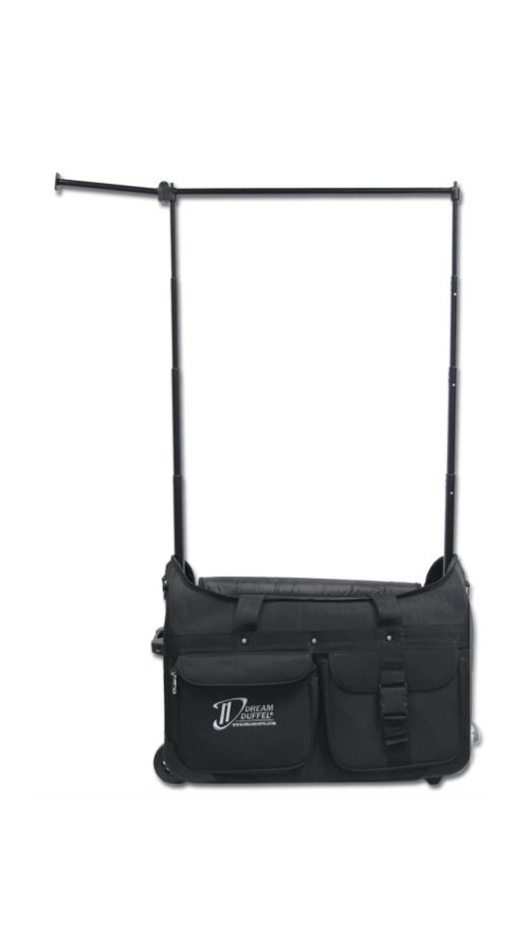 8.5 Inch Garment Rack Extension attached to garment rack