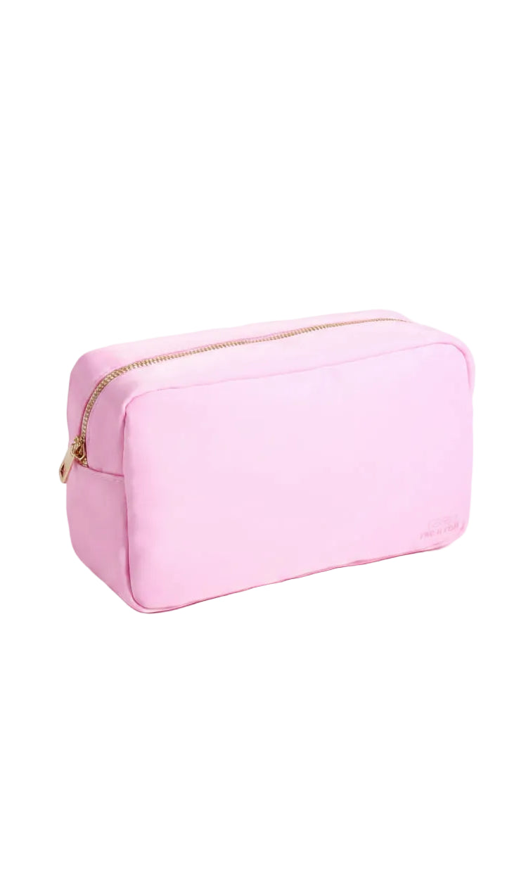 Makeup Pouch Trio Pink close-up view