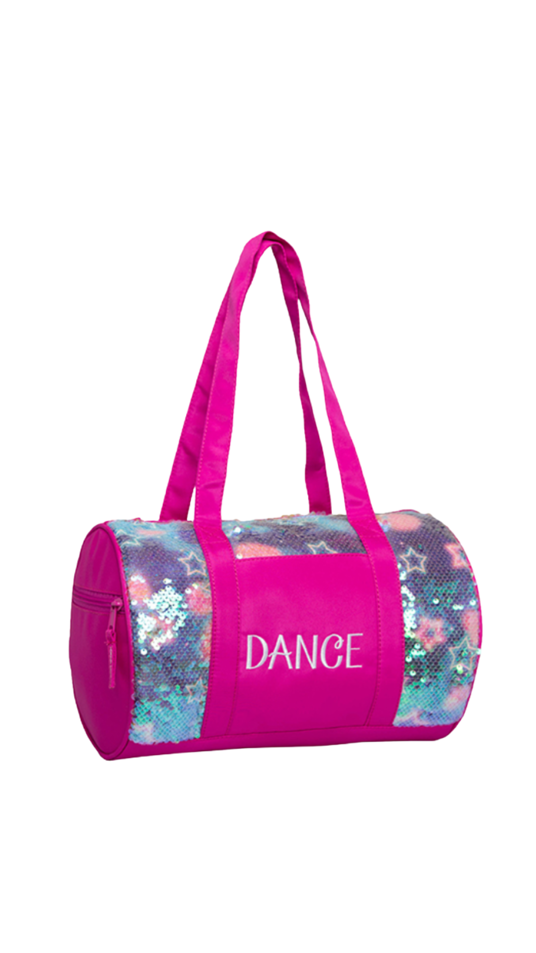 Comets & Stars Duffel front view