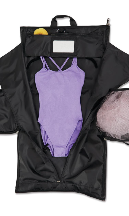Dance Garment Duffel detail view