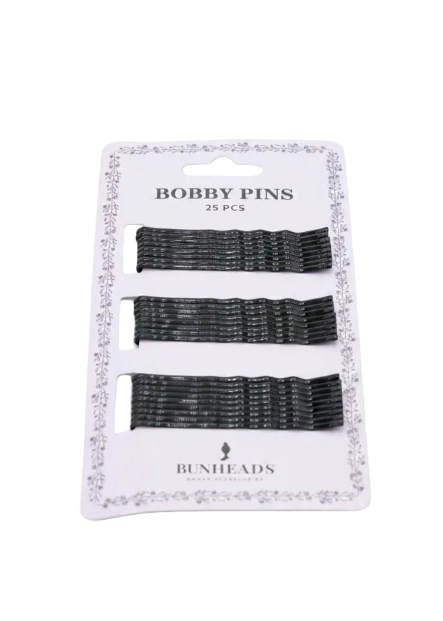 3" Bobby Pins black