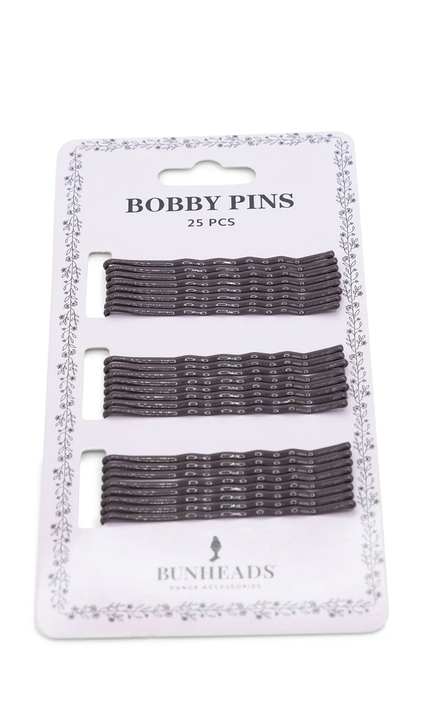 3" Bobby Pins dark brown