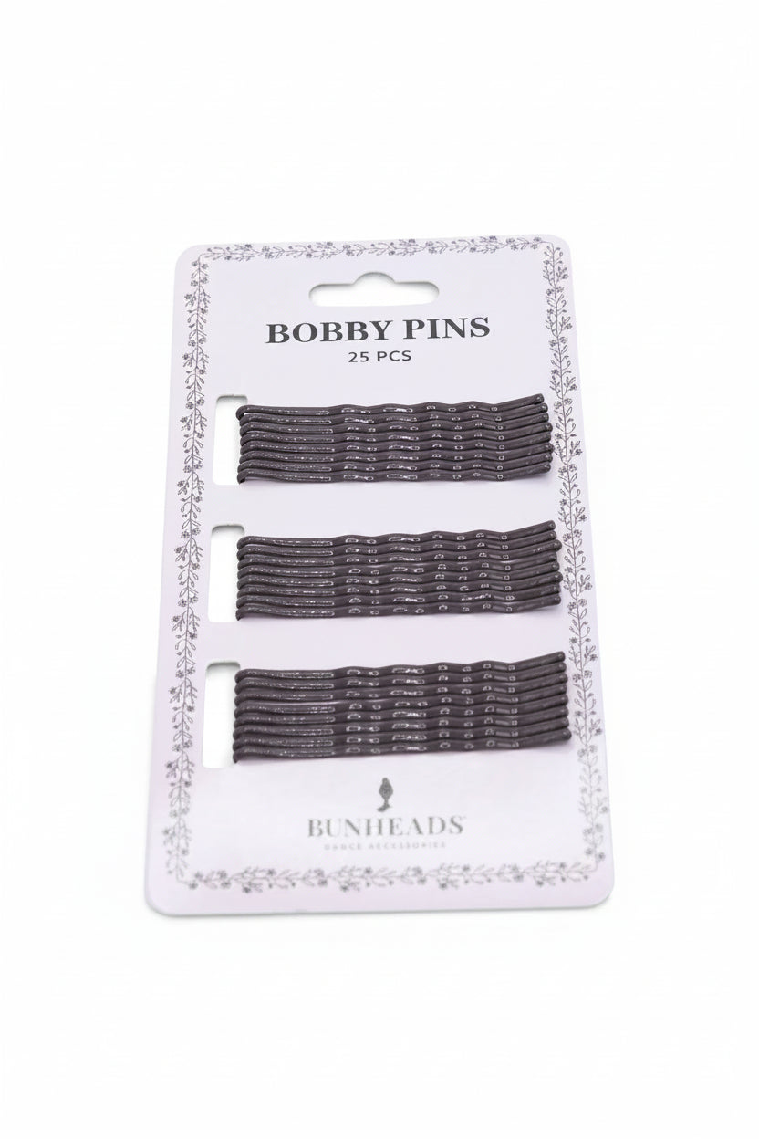 3" Bobby Pins dark brown
