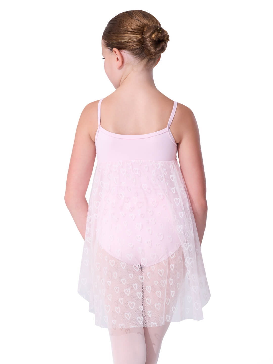 Baby Doll Hearts Dress back view