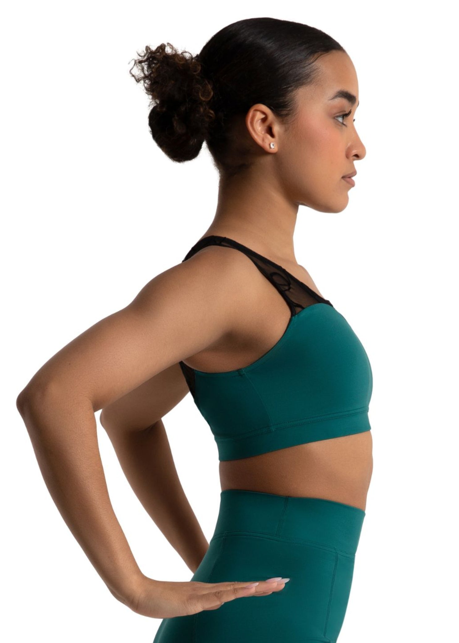 Beatrice Bra Top Storm side view