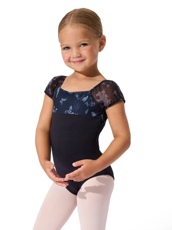Belle Leotard Black front view