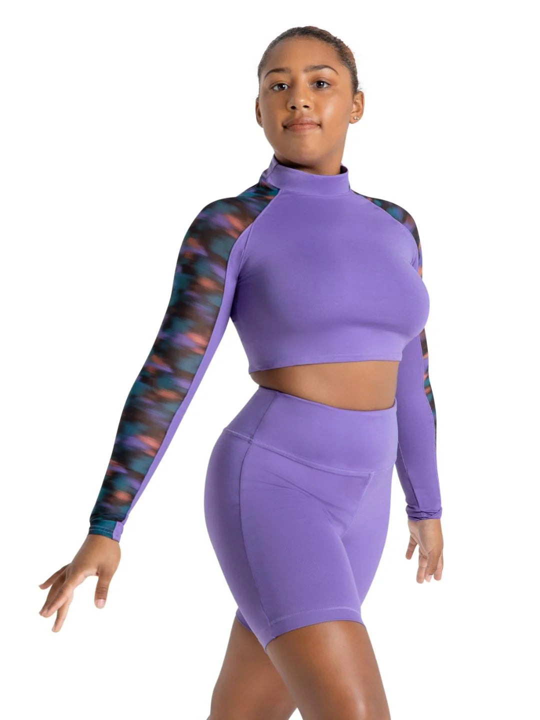 Bike Short Amethyst front view