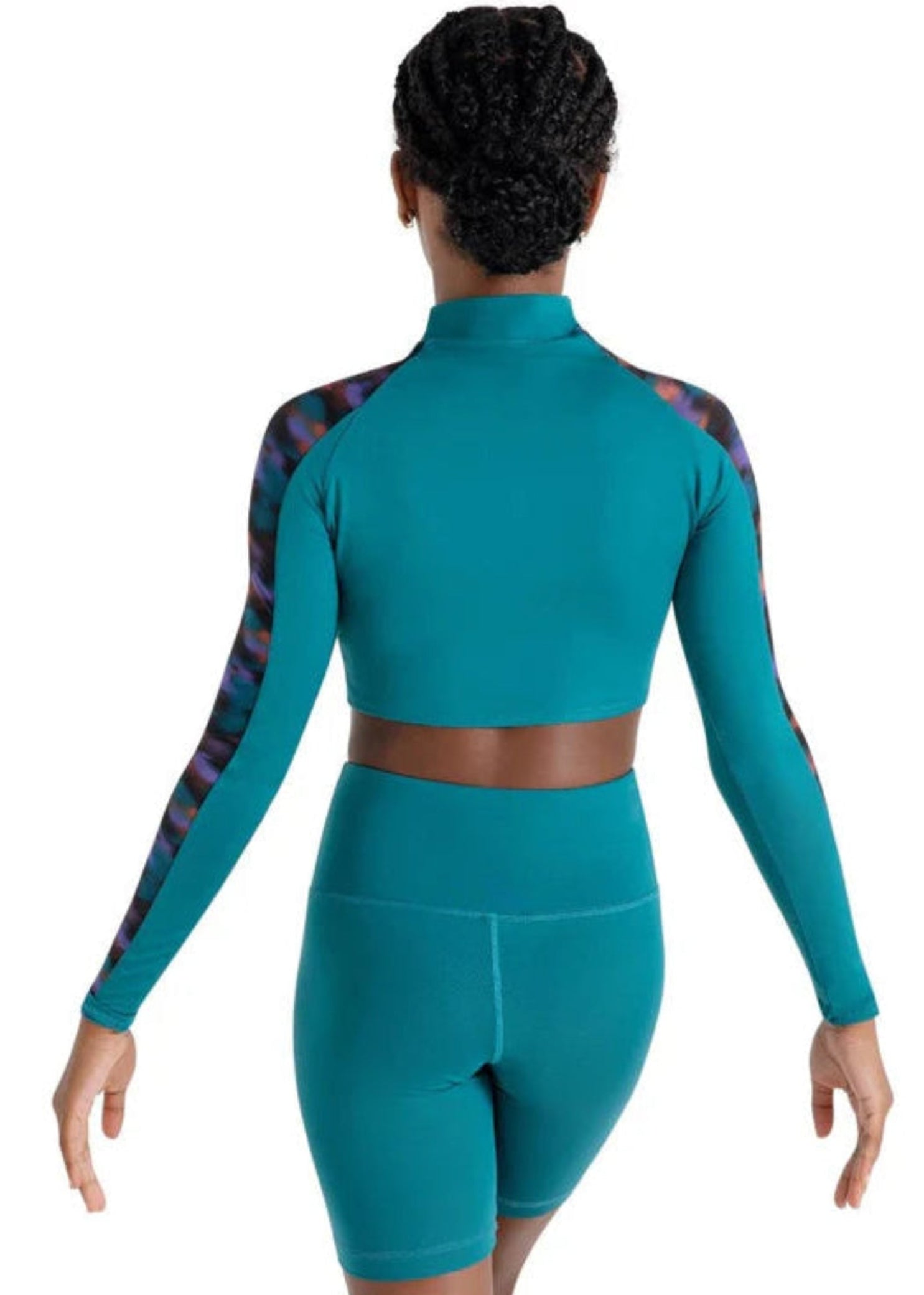 Bike Short Teal back view