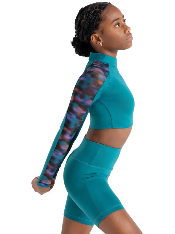 Bike Short Teal side view