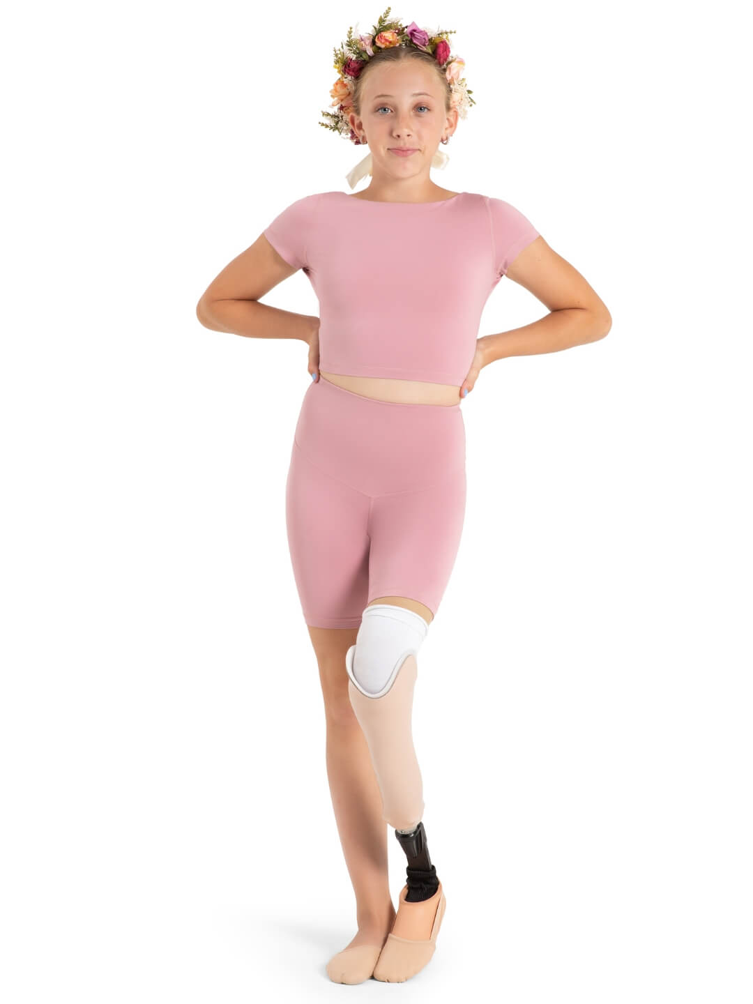 Buttercup Bike Short Lilas front view