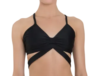 Camilla Top Black front view