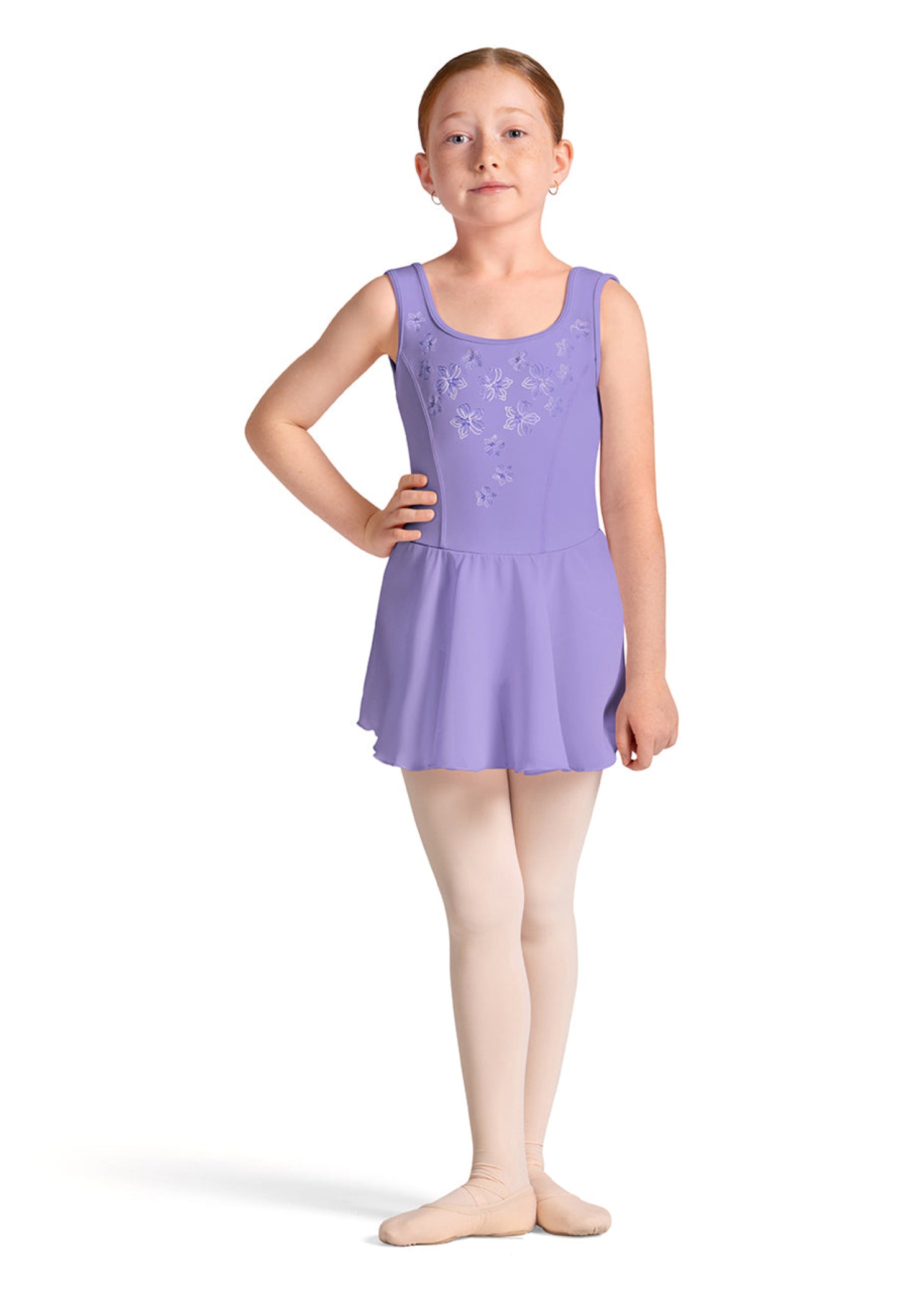 Tank Dress Lilac front view
