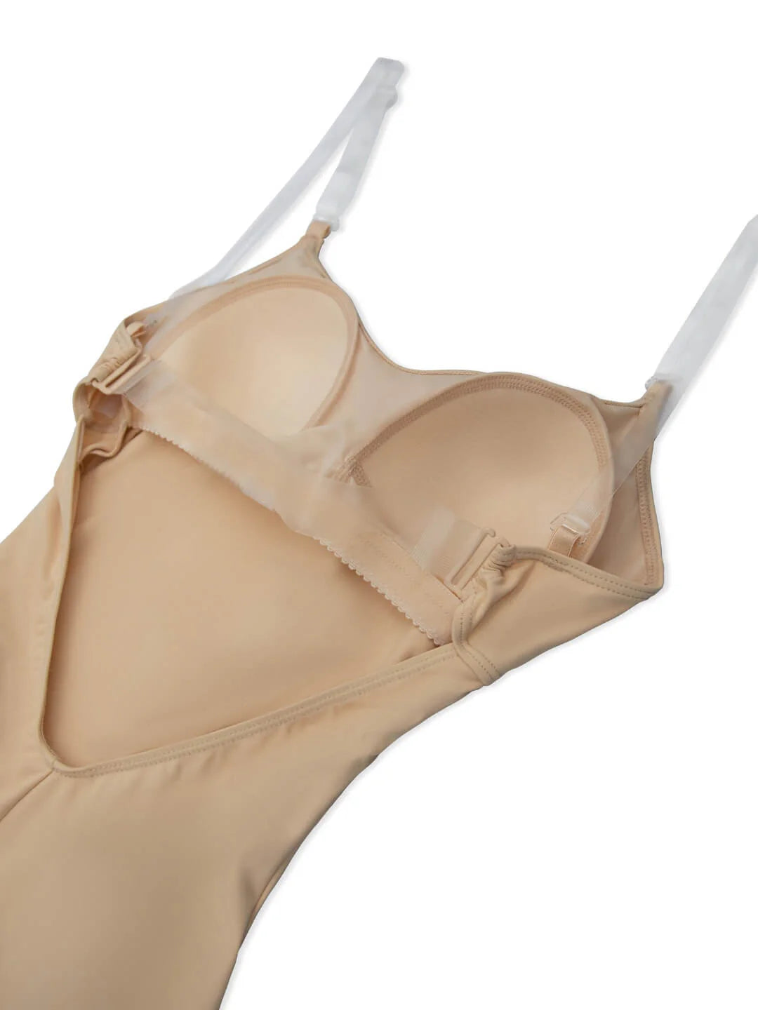 Cami Leotard with Bratek Nude detail view