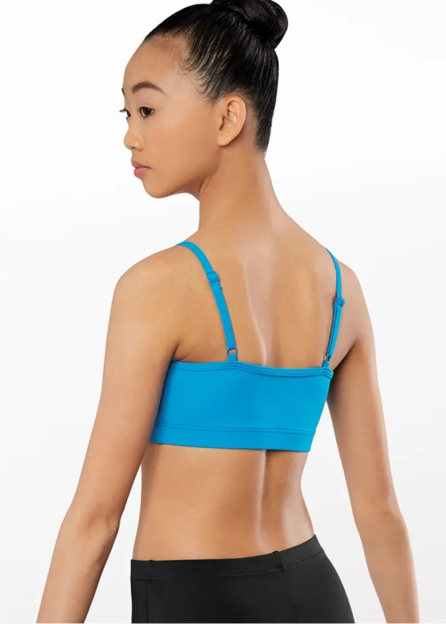 Cami Bra Top Blue back view