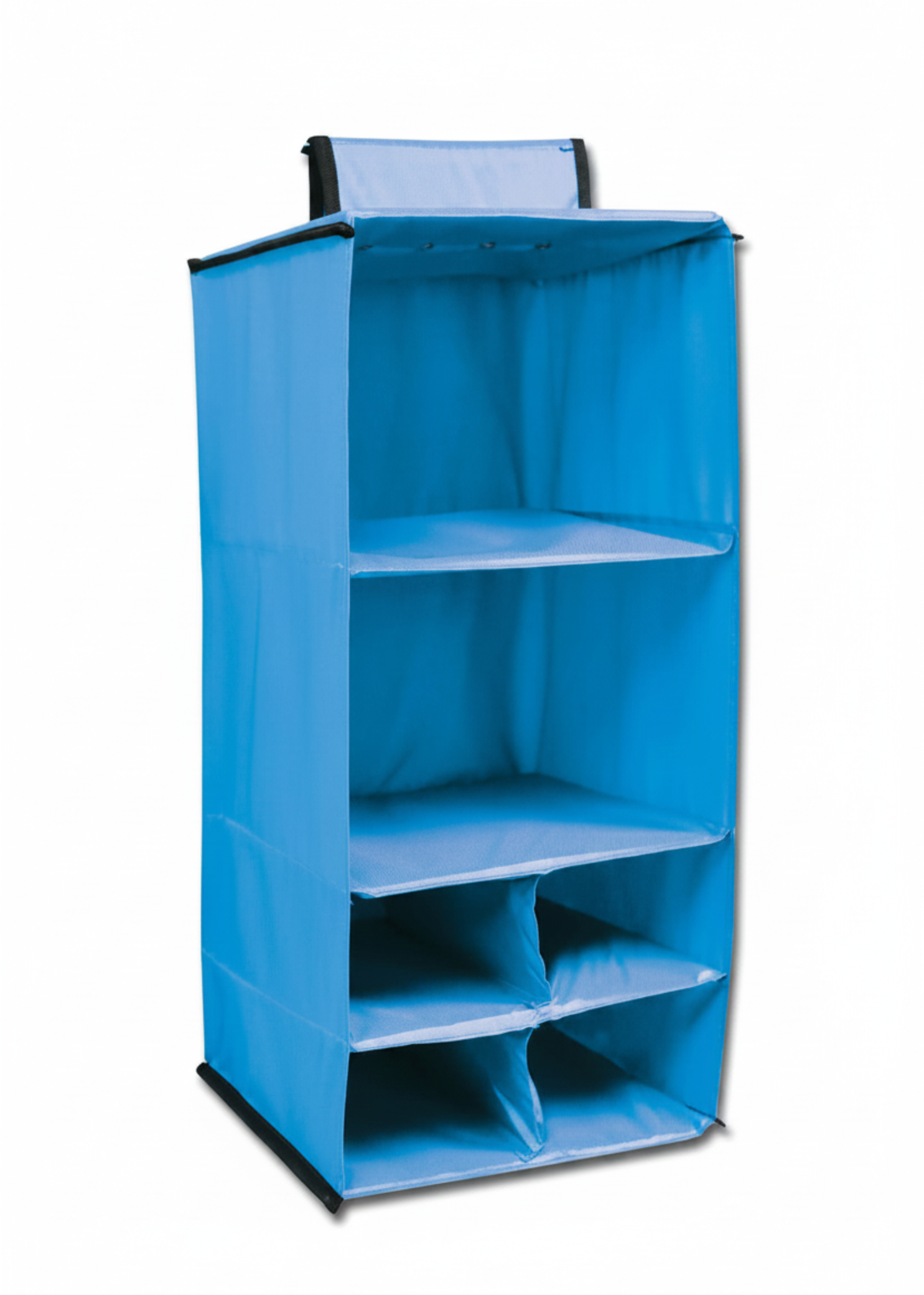 Blue 6 Pocket Hanging Caddy