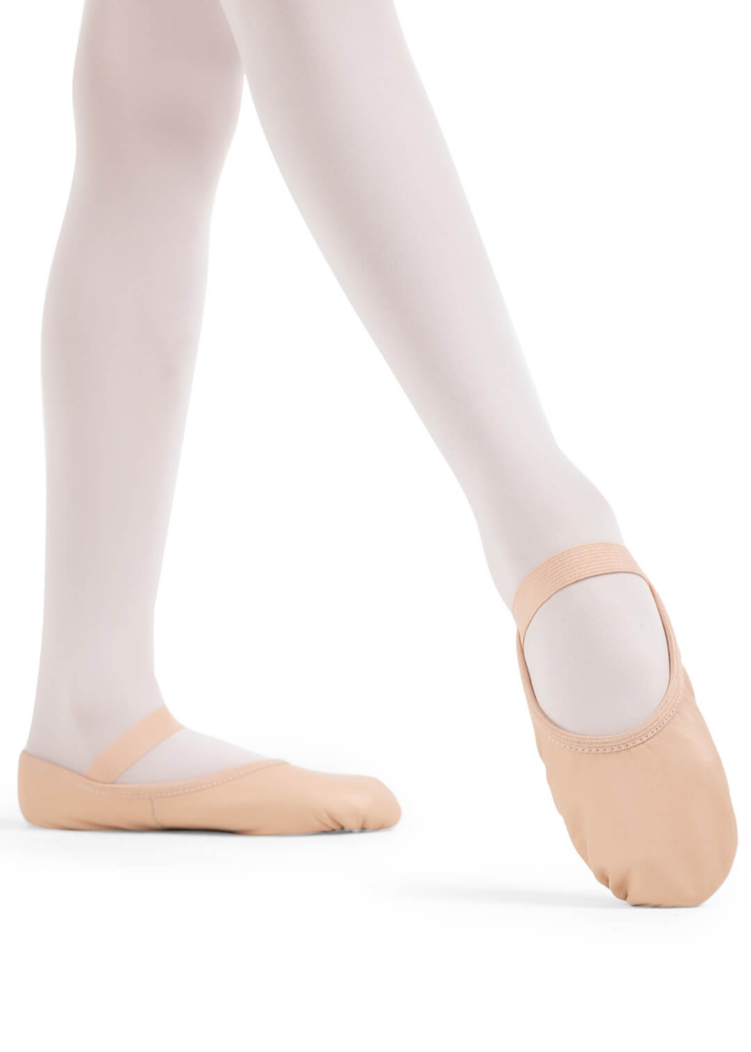 Luna Leather Ballet Shoe Ballet Pink lifestyle view