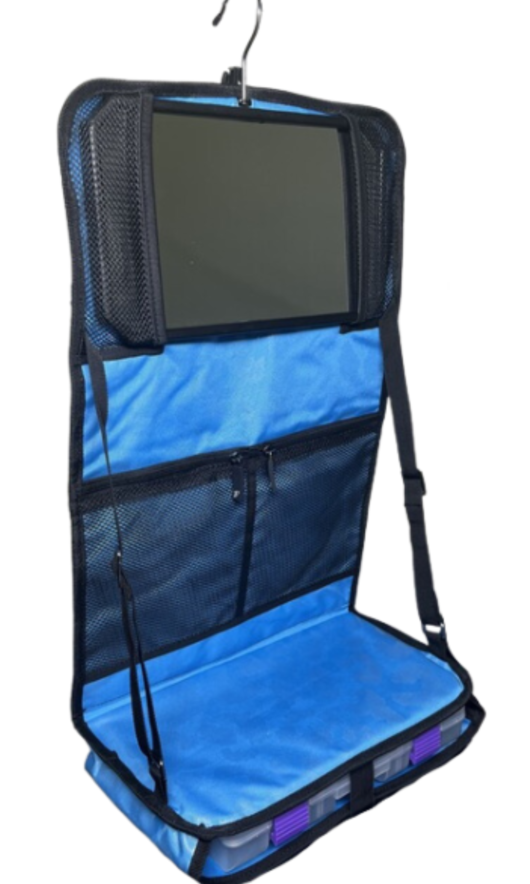 Attitude Hanging Accessory Case leopard blue