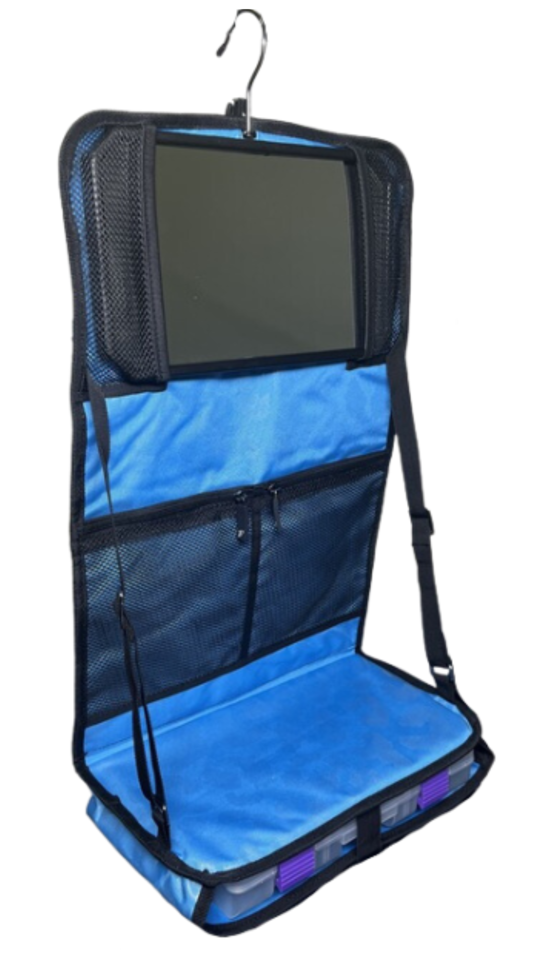 Attitude Hanging Accessory Case leopard blue