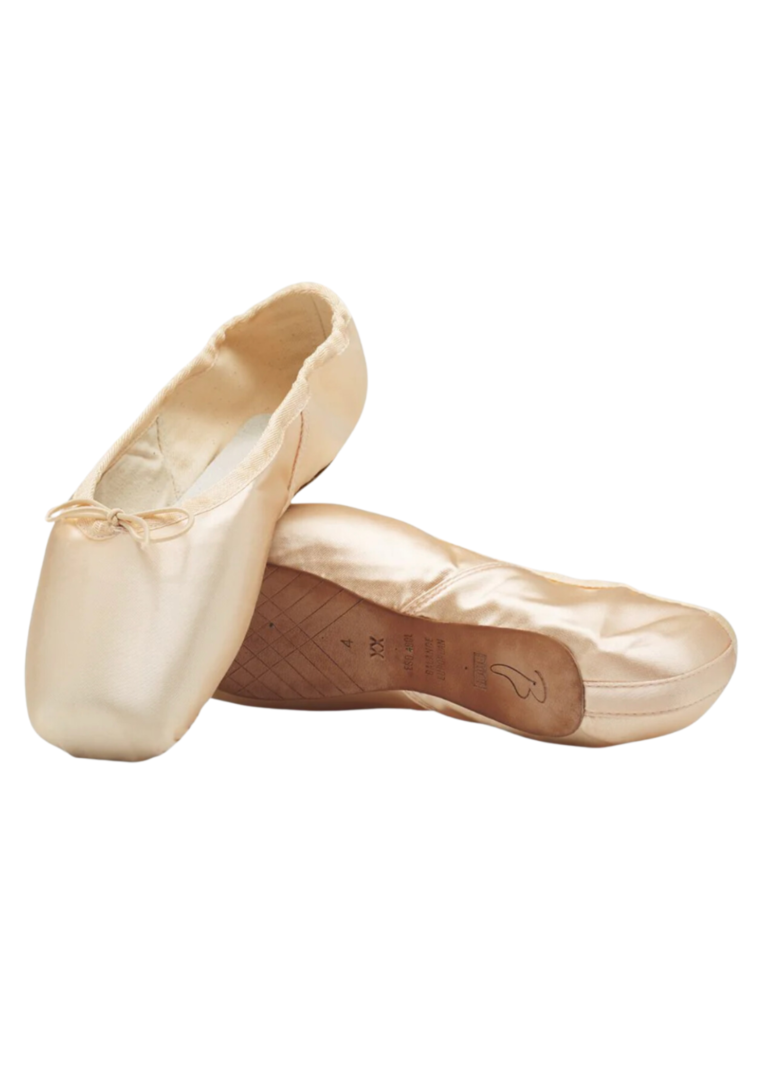 European Balance Pointe Shoe front and outsole view