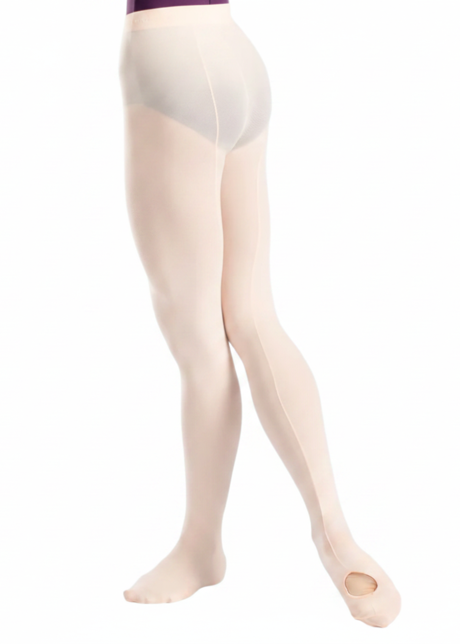 Mesh Seamed Tight Theatrical Pink