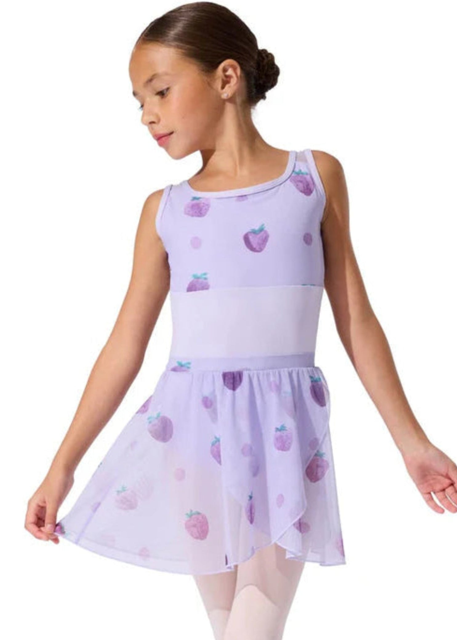 Cupcake Skirt Lavender front view