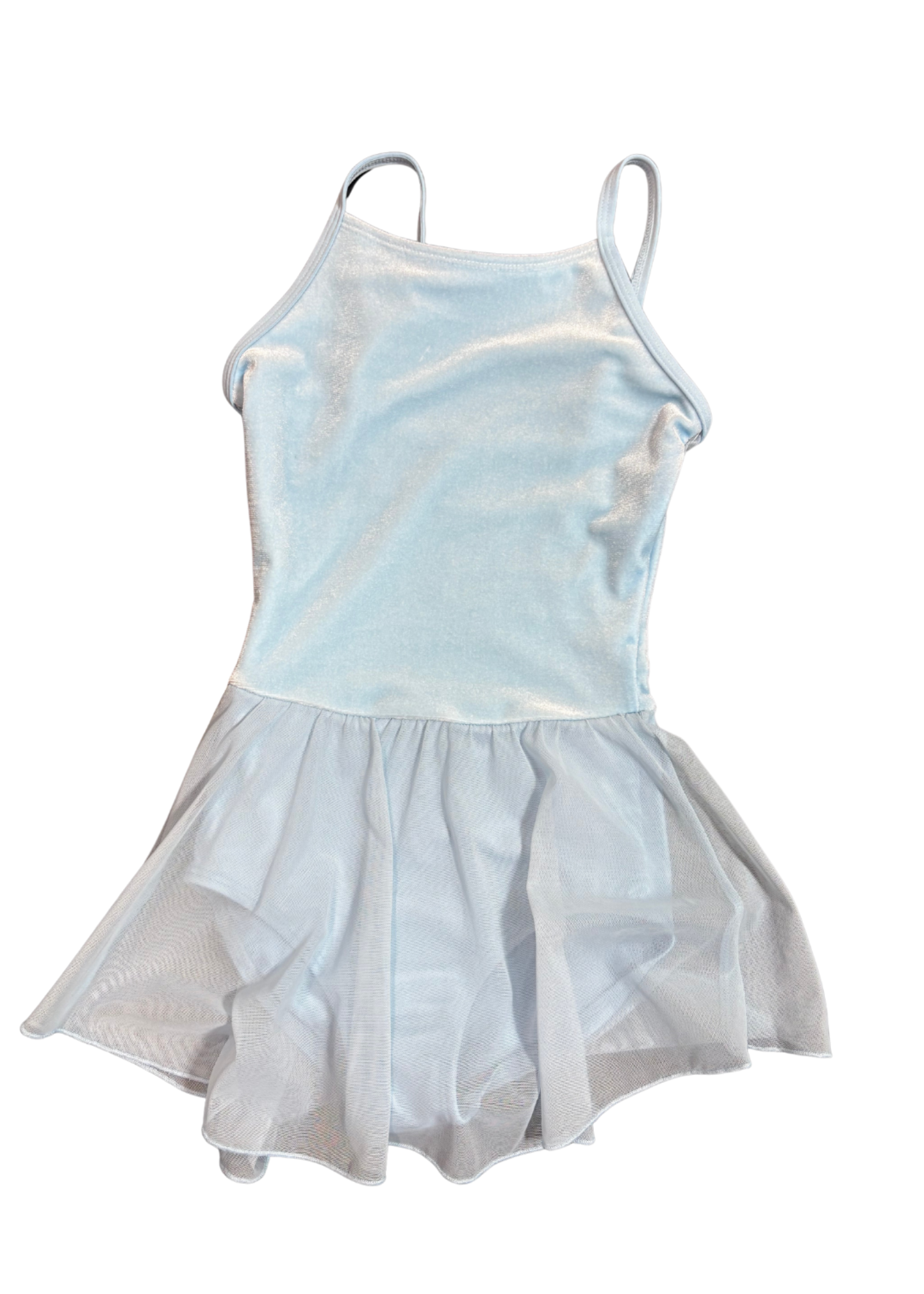 Daphne Leotard Light Blue front view