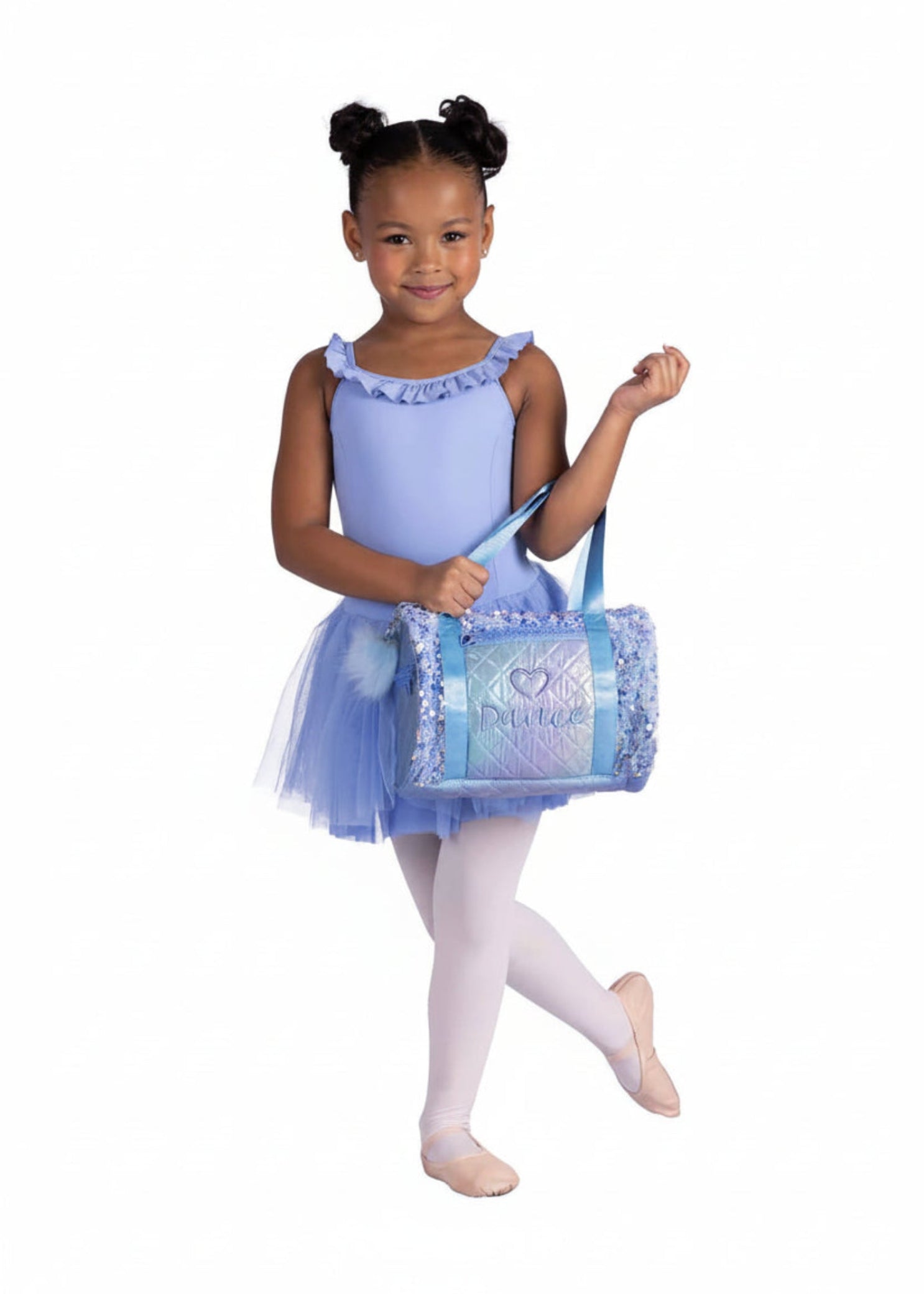 Dazzling Sequin Duffel Blue lifestyle view