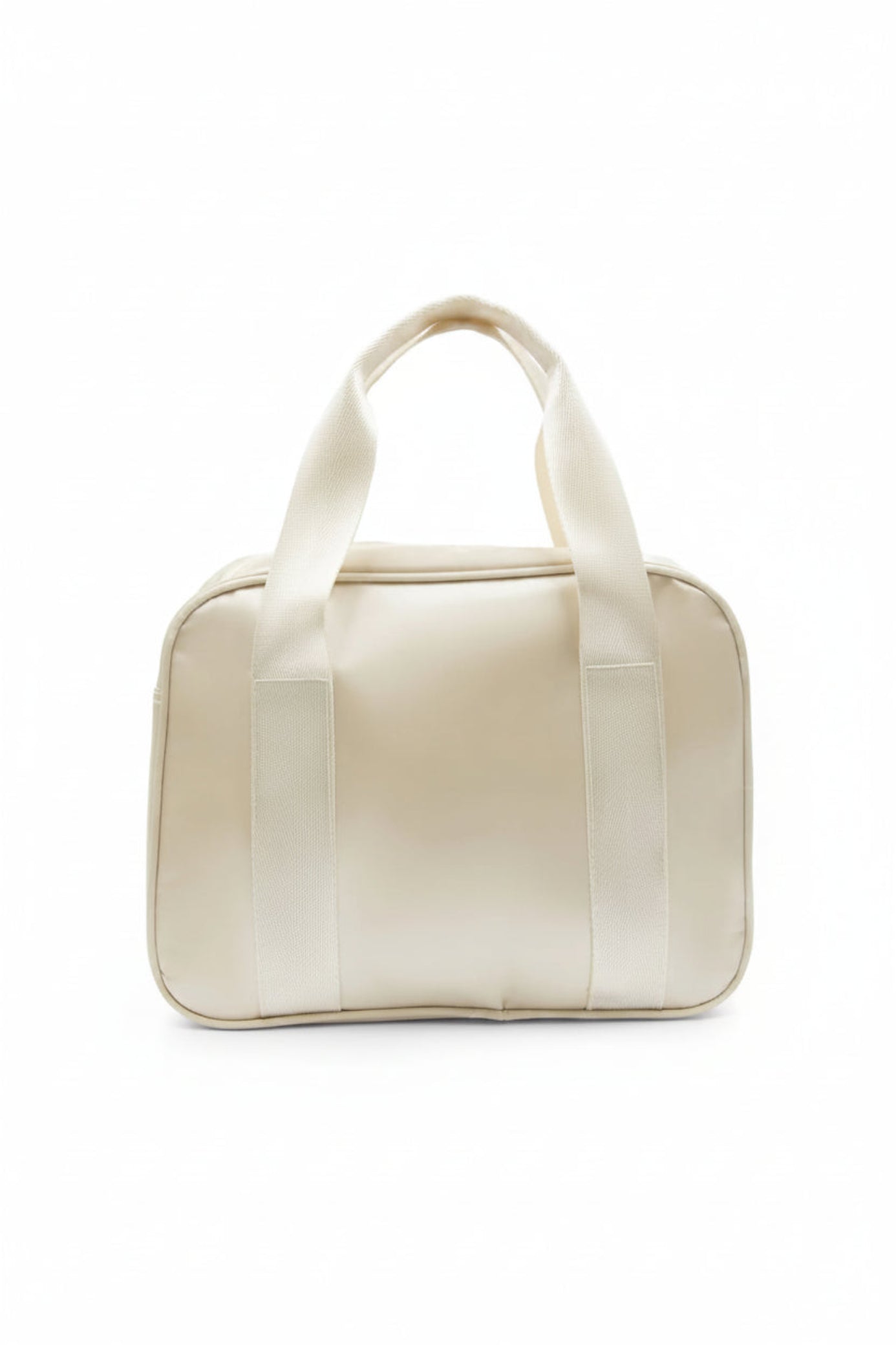 Eloise Ruffle Bag Oatmeal back view
