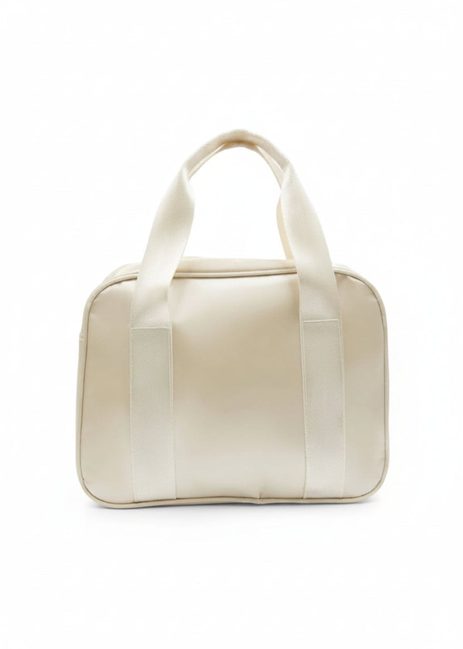 Eloise Ruffle Bag Oatmeal back view