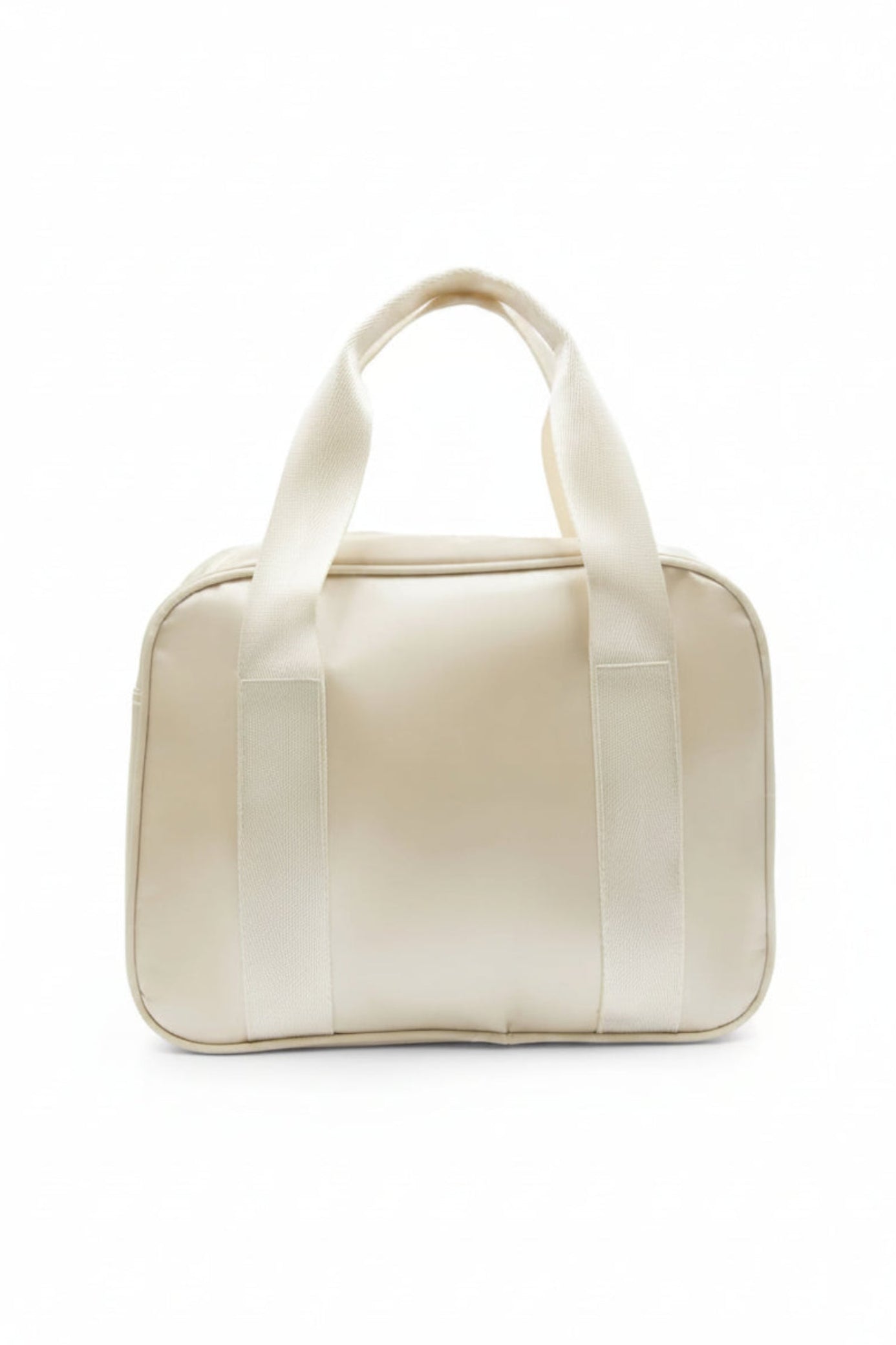 Eloise Ruffle Bag Oatmeal back view
