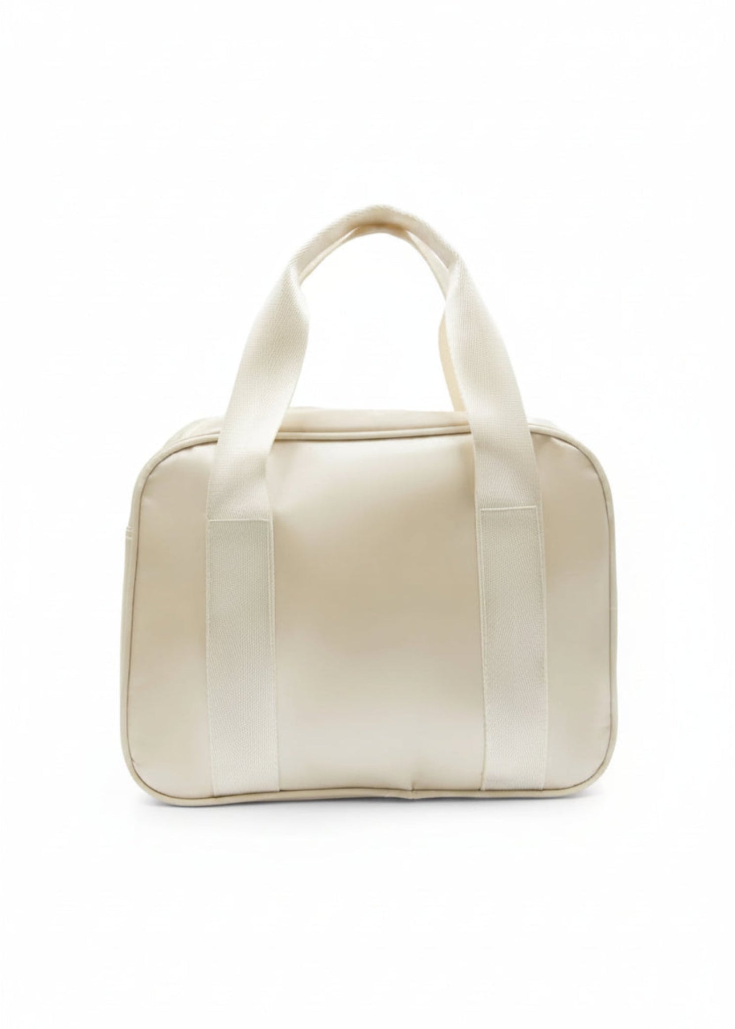 Eloise Ruffle Bag Oatmeal back view