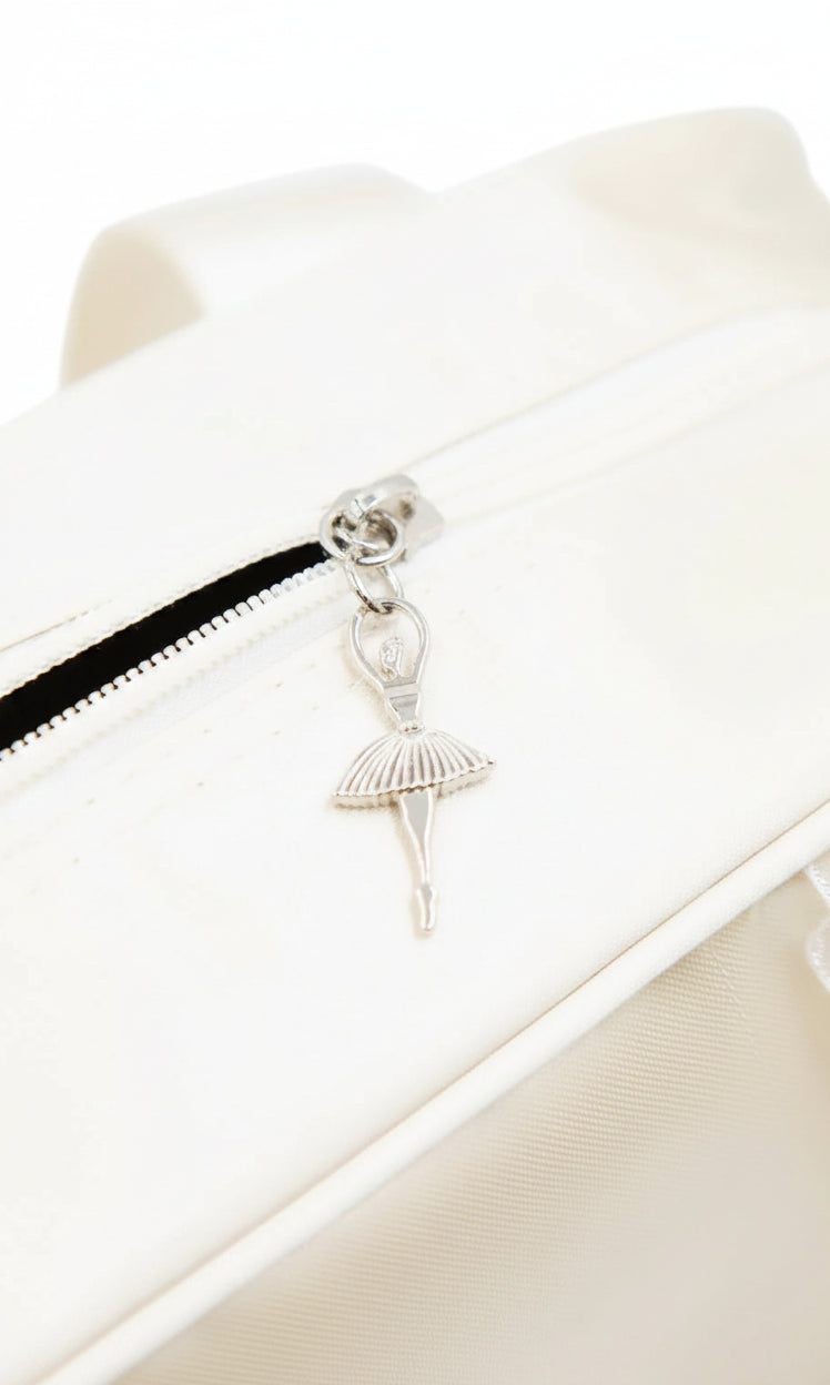 Eloise Ruffle Bag Oatmeal detail view