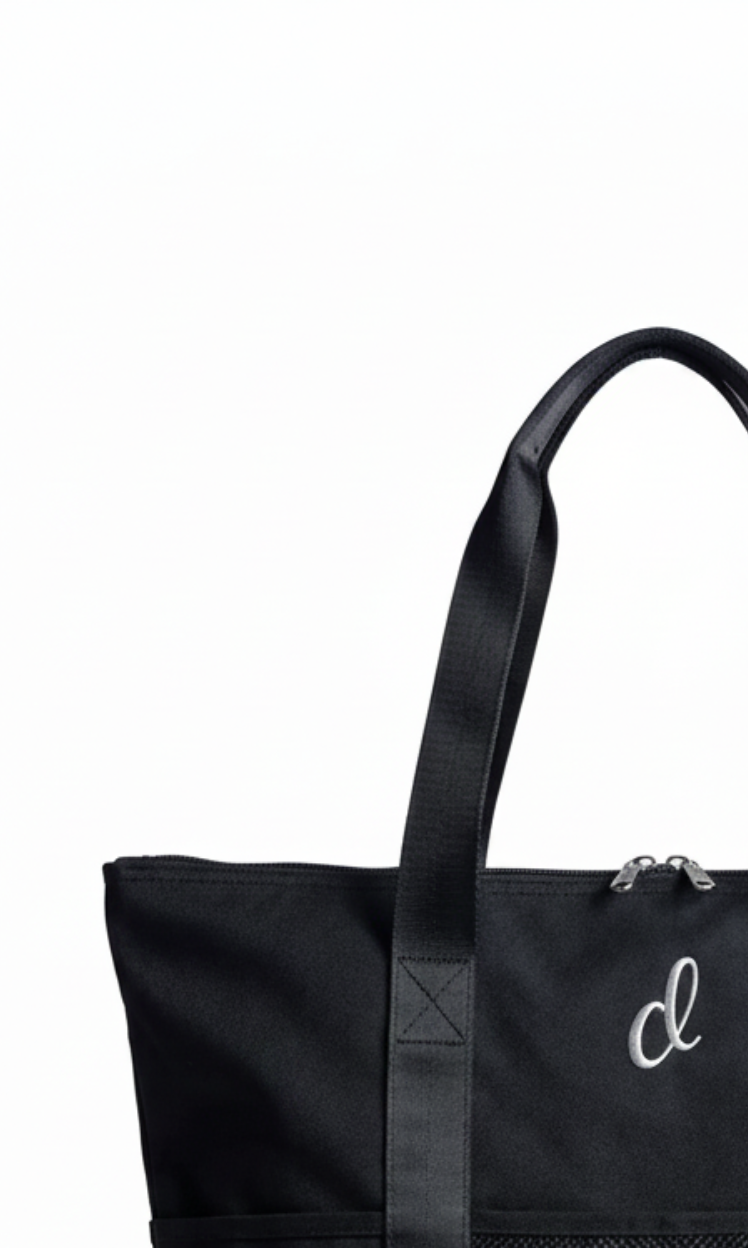 Everyday Dance Tote Black front view