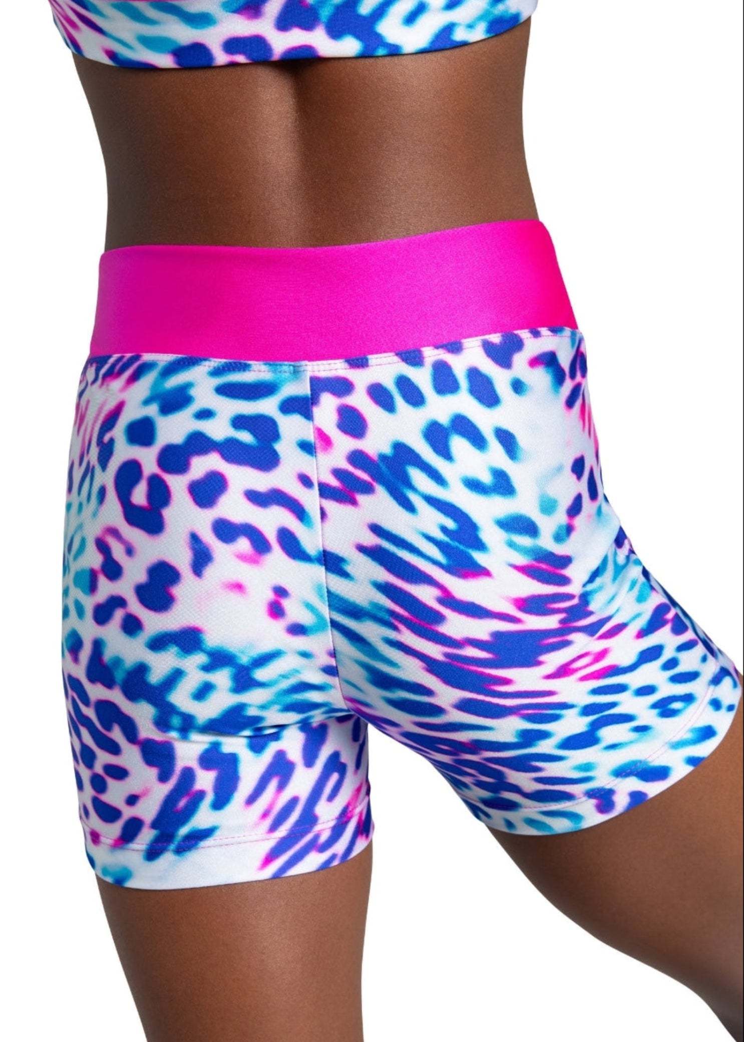 Whirl Short Wild One Neon Pink back view