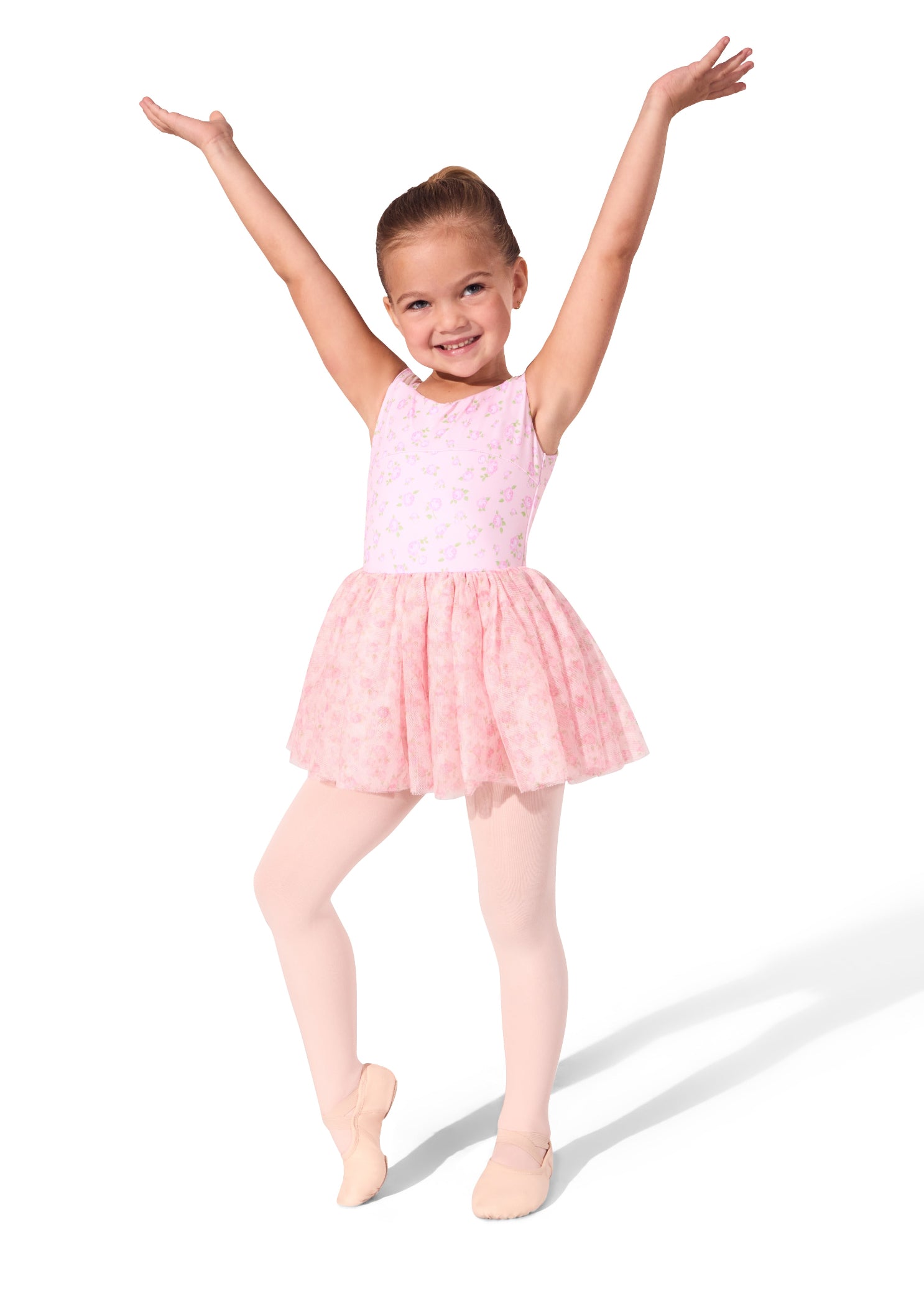 Tapestry Twirl Dress Pink lifestyle view