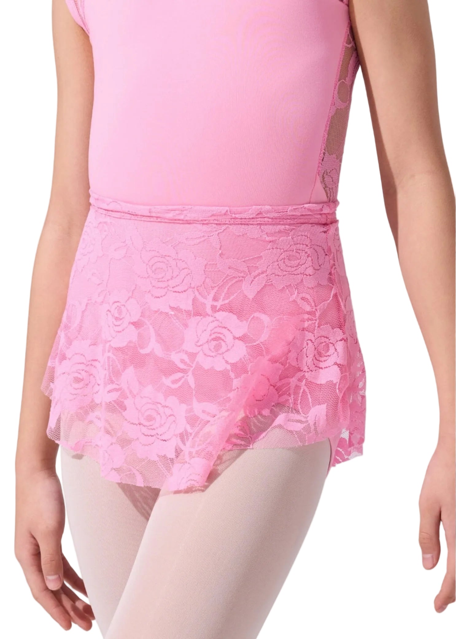 Fairy Lace Skirt Rose Pink front view