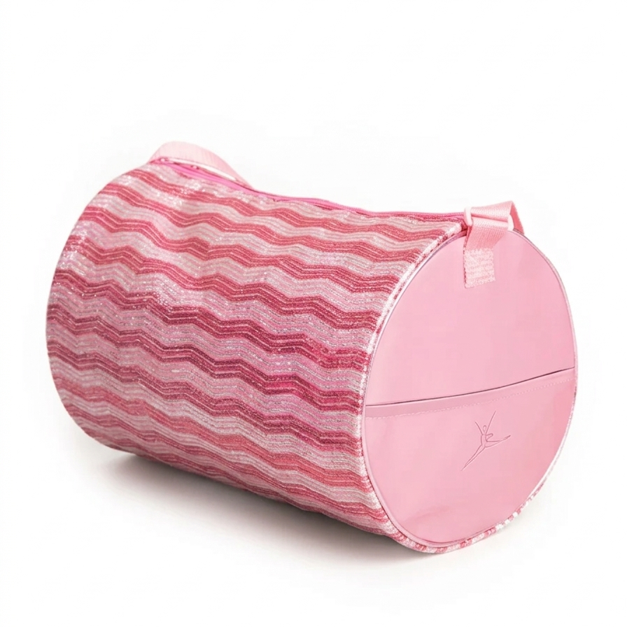 Fantasy Barrel Bag Pink front side view