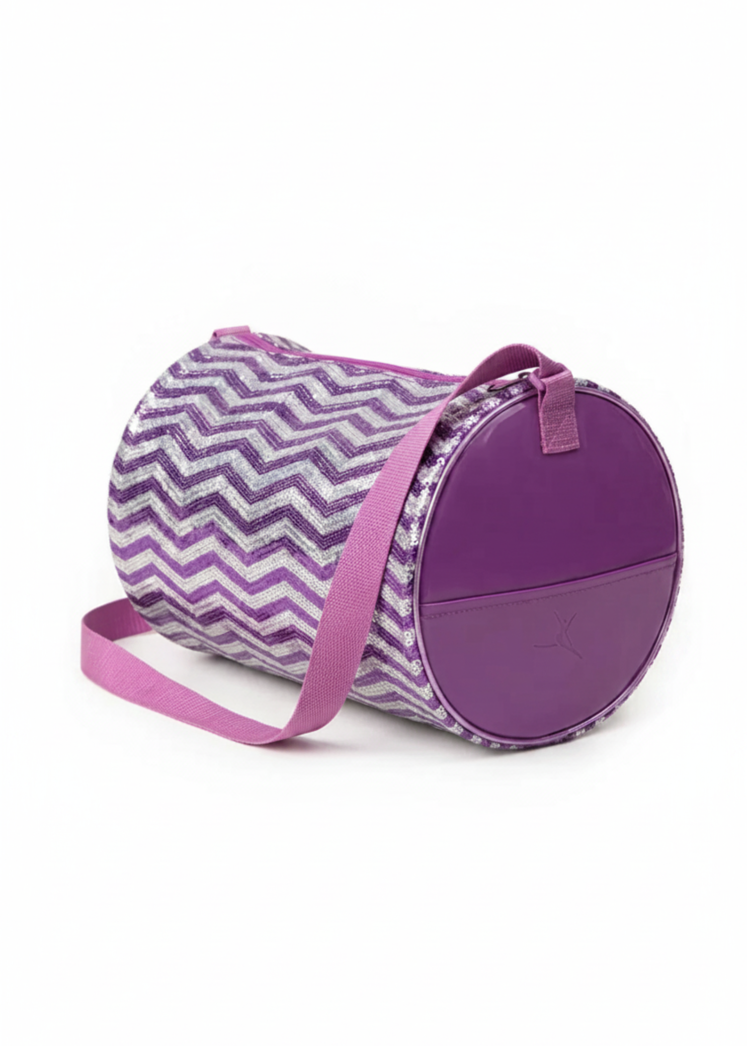 Fantasy Barrel Bag Purple front side view