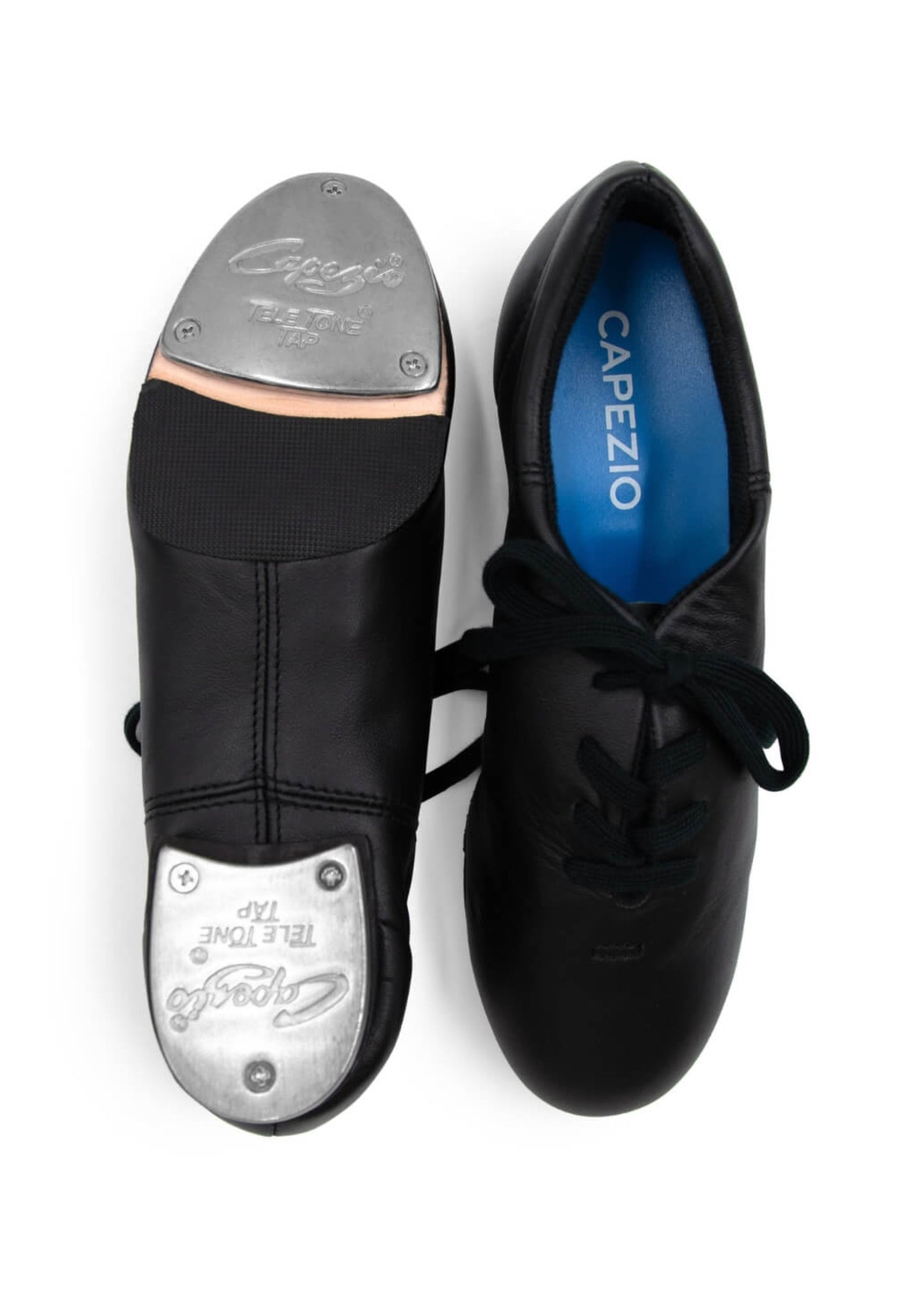 Flex Master Tap Shoe Black bottom and top view