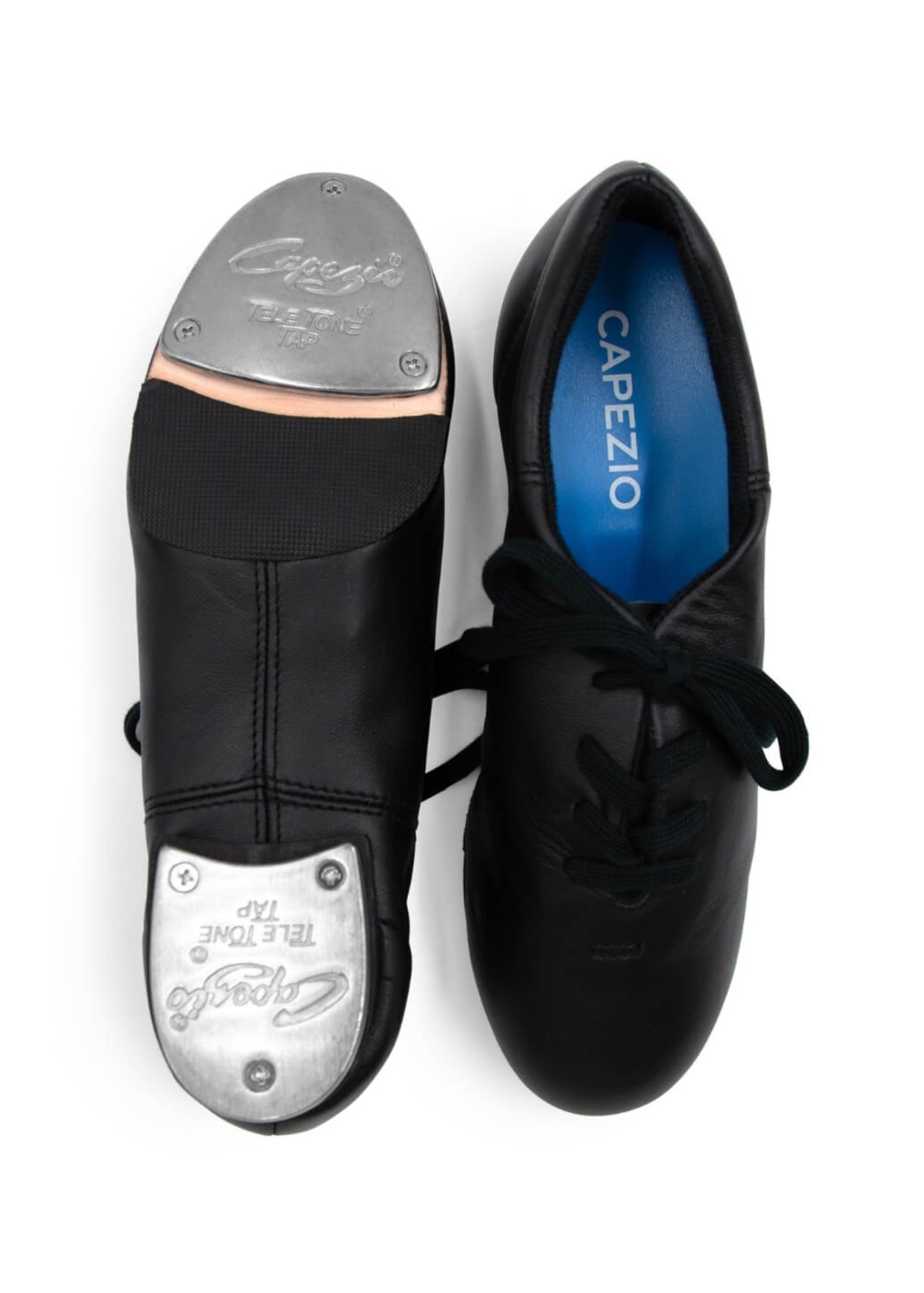 Flex Master Tap Shoe Black bottom and top view