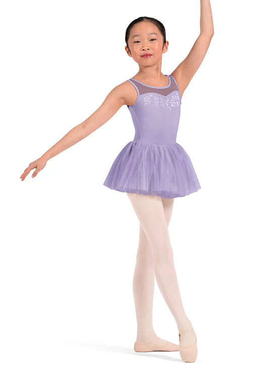 Tank Tutu Leotard Lilac front view