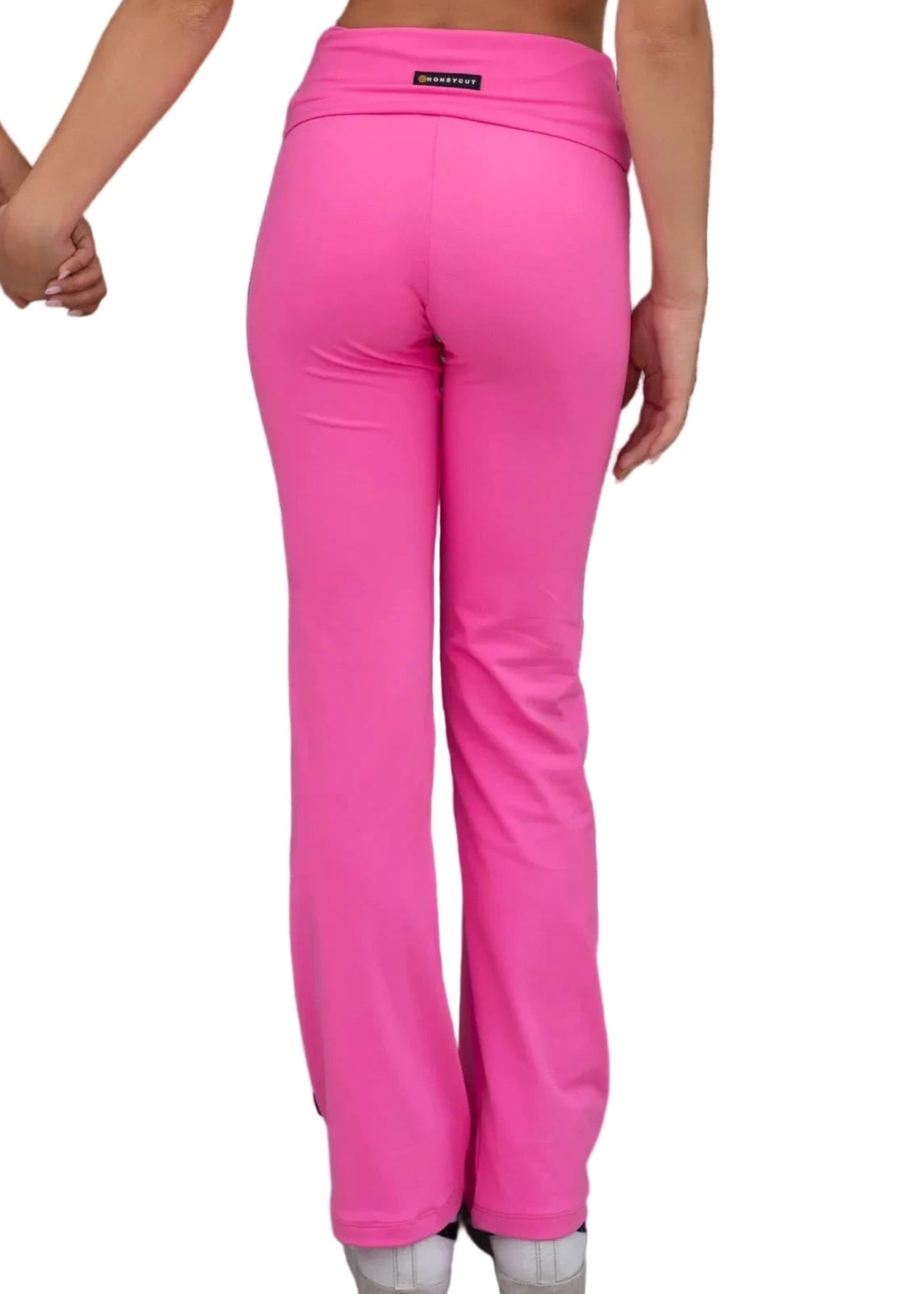 Fold Over Pant Bubblegum back view