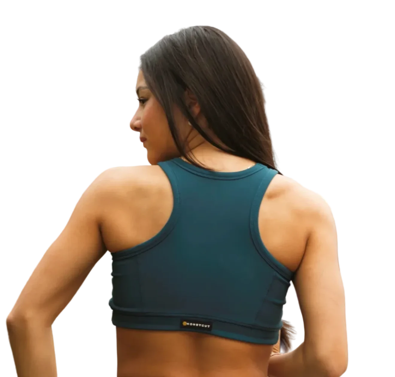 Get-It Tank Ribbed Deep Dive back view