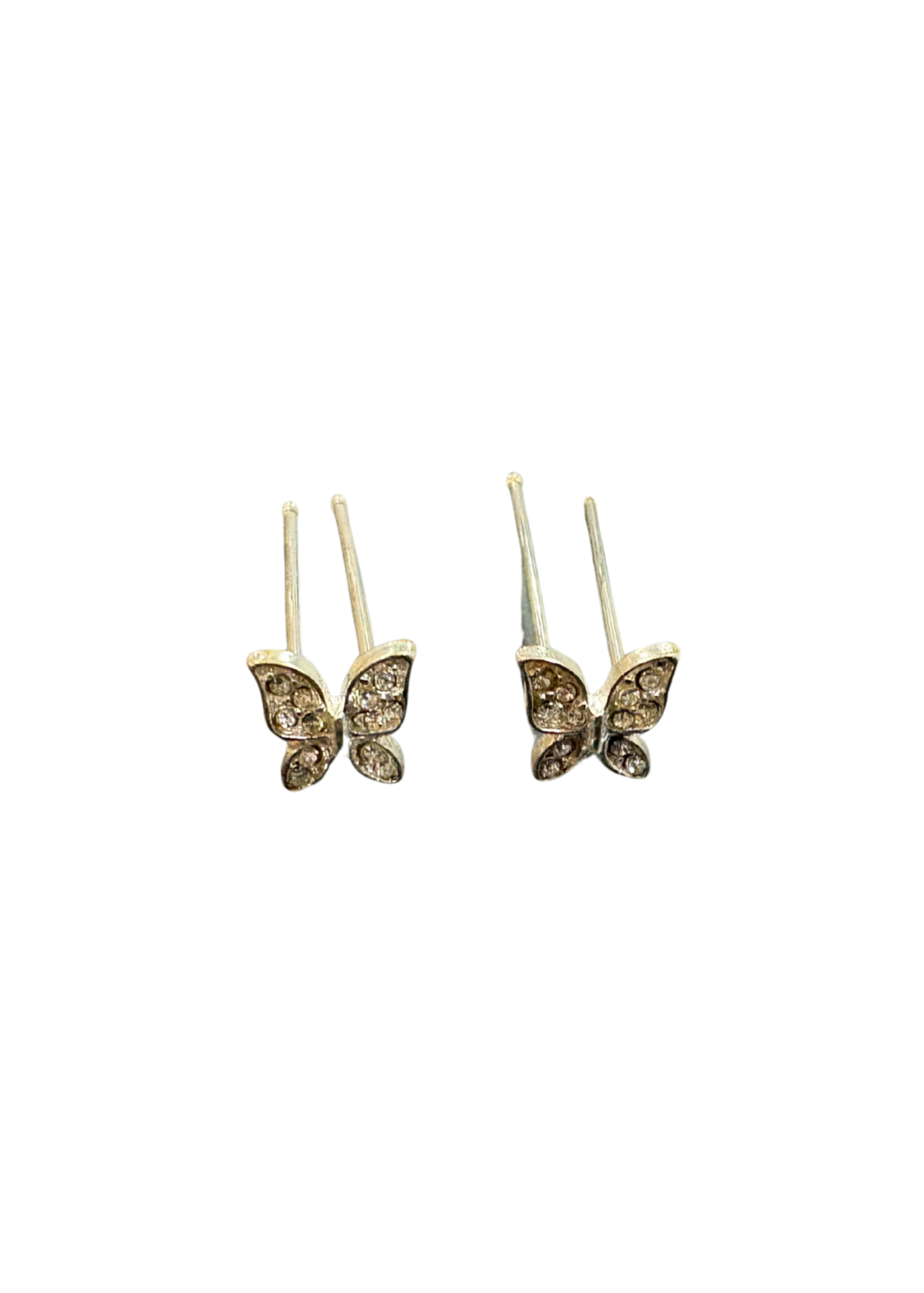 Rhinestone Hair Pins Butterfly