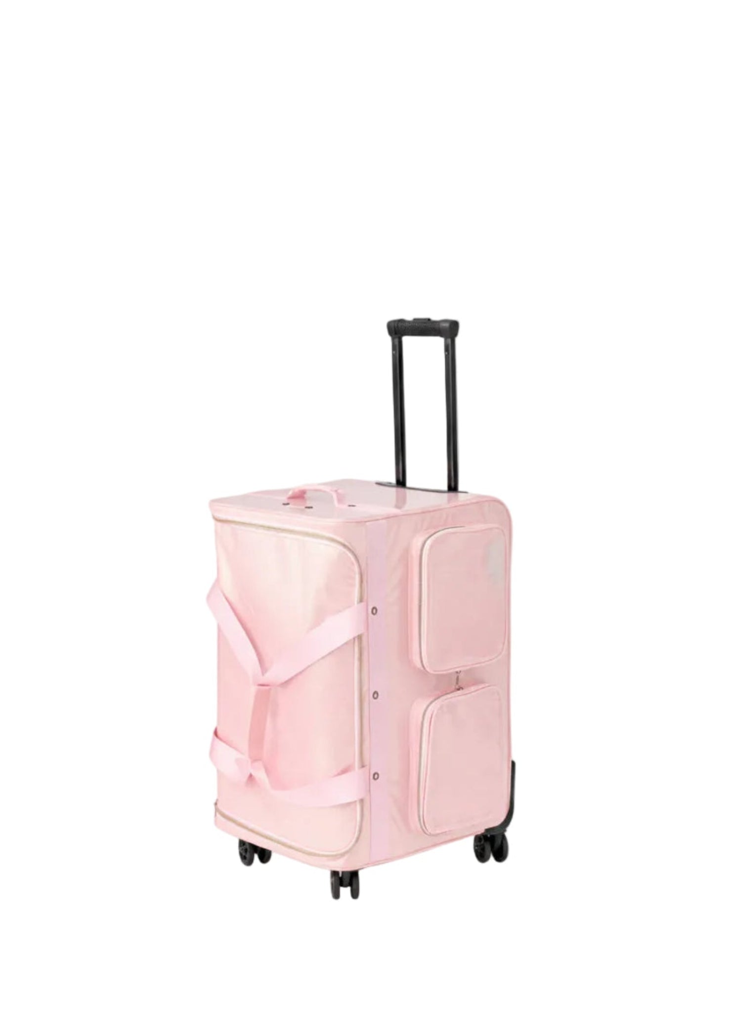 Halo Built-In Bag (Medium) Pink angled front view
