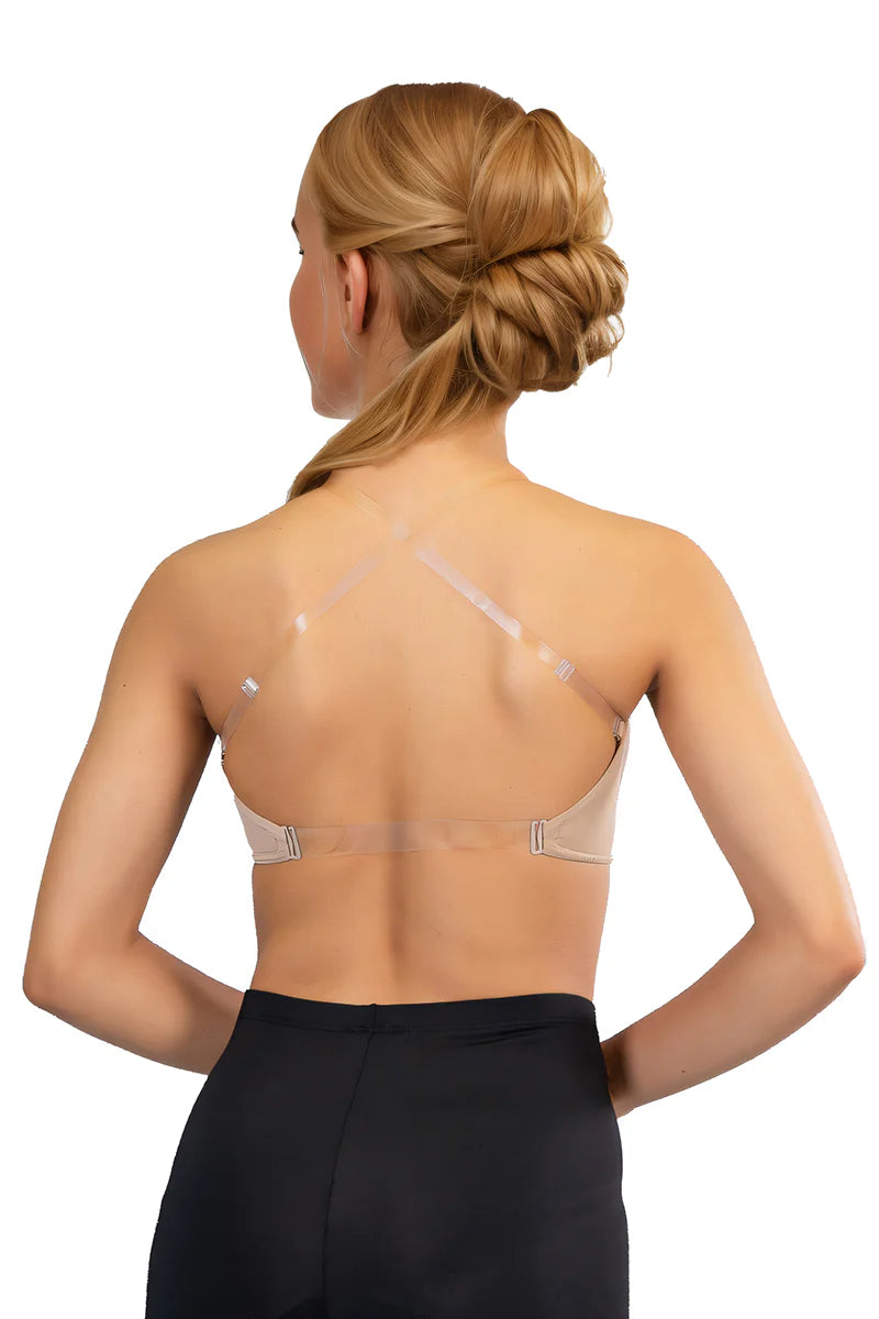 Halter Tank Bra Nude back view