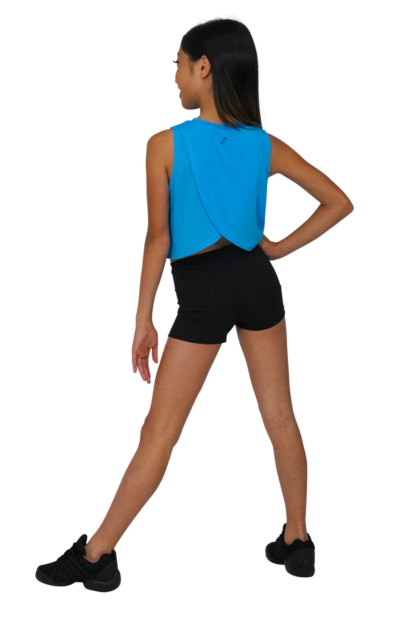 Heart Dance Tee – 21307C Turquoise back view