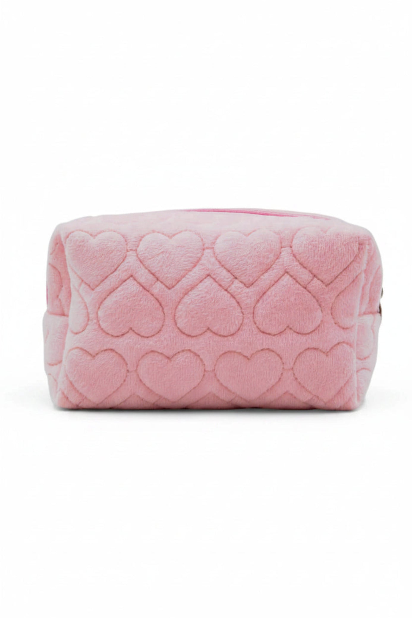 Heart Pouch Pink back view